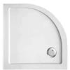 ERCOS Piatto doccia in acrilico 90x90 cm angolare curvo - ultra piatto altezza 3,5 cm