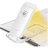HONWELL Luce per Libri di Ricarica USB Luce da Lettura Lampada da Lettura da Letto, Interruttore a Sfioramento, 2-Livello Luminosità di Luce per Libri a LED Proteggi i Tuoi Occhi