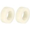 PATIKIL Tondo Distanziatore Rondella, 24pz Nylon 8.2mm ID x 14mm OD x 5mm L per M8 Viti Blocco Stampante 3D TV Parete Montaggio Elettrico Presa, Beige