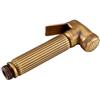 Tubayia - Bidet in rame, soffione per doccia, doccetta per WC, WC, bagno (bronzo)