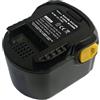 PowerSmart® 12 V 3000 mAh Ni-MH batteria per AEG BS 12 G, BS 12 X -R, BS12 X -R, BS 12 X-R, BSB 12 G, BSB 12 STX, BSS 12 RW, 4 G, B1215R, B1220R, M1230R