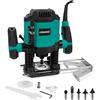 VONROC Fresa verticale 1200W - 6-8mm | Incl. set di punte da 6 pezzi