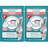 PURINA ONE HYDRALIFE 12 Buste da 50 gr Alimento complementare con salmone (Confezione da 2)