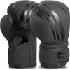 SAWANS Guantoni da Boxe per Bambini Allenamento MMA Ragazzi Ragazze 2 Oz, 4 6 Oz Sparring Kickboxing Sacco da Boxe Muay Thai Fighting Youth Junior Miglior Regalo per Bambini (Nero, 4 OZ)