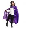 Proumhang Mantello da Principessa Scintillante per Bambine Mantello di Halloween Mantello Scintillante Cosplay Misterioso Festa del Mago di Mardi Gras Costume di Natale in Maschera Viola 80cm