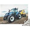 RMMERPCVREFE Trattore Agricolo Moderno Puzzle 1000 Pezzi Carta Puzzle per Adulti Gioco di Puzzle 1000 Pezzi Paesaggio Macchine Agricole Puzzle per Famiglia Relax Decorazione Regalo 52x38cm/1000pcs