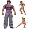 Zhongkaihua Hanma Baki Action Figure con giunto mobile, accessori intercambiabili e abbigliamento rimovibile, personaggi da collezione anime, modello