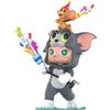 POP MART MOLLY × TOM & JERRY Figurine Personaggio d'Azione Giocattolo da Collezione Figura Regalo di Festa 1PC