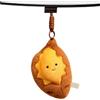 Generisch Peluche di patata dolce - incantevole ciondolo di peluche realistico morbido peluche regalo per bambini e ragazze | mini decorazione divano camera scaffale tavolo tavolo studio decorazione