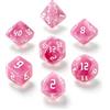 QUTHZZHY Set di 7 dadi poliedrici per DND, set di dadi per MTG