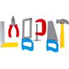 FANCY Gioco Attrezzi da Lavoro per Bambini 3 Anni, Set di Attrezzi per Bambini, Valigetta degli Attrezzi da Bambino, Regalo per Ragazzo 3 4 5 6 Anni, Set per il Gioco di Ruolo