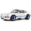 Solido Porsche 911 RSR 1973 - Modellino di Auto Diecast da Corsa Classica 911 con Decorazione Carrera, carrozzeria dettagliata e Cerchi Sportivi, Bianco con Accenti Blu, 1:18