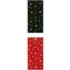 Buff Pacchetto Duo Scaldacollo Original EcoStretch Natale Nero e Original Natale Rosso Taglia unica Adulti