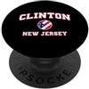 Clinton NJ Souvenirs & Gifts by DV8sTees Clinton New Jersey (New Jersey) PopSockets PopGrip Adesivo