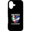 Mexico El Salvador Flag Custodia per iPhone 17 Messico El Salvador