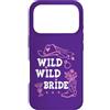 Cowgirl Bachelorette Tumbler Wild Wild B Custodia per iPhone 17 Pro Wild Wild Bride Bachelorette Cowgirl Cute Pink Bridal Cowboy