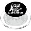 martial arts dad black belt daughter pro Orgoglioso papà di una figlia cintura nera PopSockets PopGrip per MagSafe