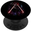 Jacked Alpha Wolf Kaiju City Rampage Gym Meme sulla palestra Jacked Alpha Wolf Kaiju City Rampage PopSockets PopGrip Adesivo