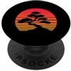 Japanese Bonsai Tree Zen Garden Peace Ha Bonsai Giappone Meditazione Zen Armonia Natura Spirituale PopSockets PopGrip Adesivo
