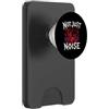 Heavy Metals Guitarist Apparel Heavy Metals Guitarist Not Just Noise PopSockets PopWallet per MagSafe