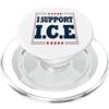 Patriot Sostengo I.C.E Funny American PopSockets PopGrip per MagSafe