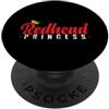 Princess Daughter Girl Sister Child Pare Principessa Rossa PopSockets PopGrip Adesivo