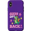 S9Shop Back To School Dragon Lover Custodia per iPhone X/XS Indovina chi torna a scuola drago studente insegnante benvenuto