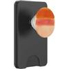 generic Arancione Tramonto Astratto Colore Block Design PopSockets PopWallet per MagSafe