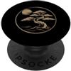 Japanese Bonsai Tree Zen Garden Peace Ha Bonsai Giappone Meditazione Zen Armonia Buddista Armonia Spirituale PopSockets PopGrip Adesivo