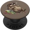 Sleepy Boba Addicts Sloth Bubble Tea Boba Kawaii Ragazze Donne Bambini Divertente PopSockets PopGrip Adesivo