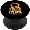 Total Solar Eclipse 08.12.2026 Total Solar Eclipse Spagna 08.12.2026 Sole eclisso PopSockets PopGrip Adesivo
