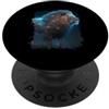 PM-Artistic Il mistico forte re del deserto e della natura PopSockets PopGrip Adesivo