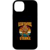 Potato Costume Custodia per iPhone 14 Plus Cibo a base di patate Power Strength Fitness