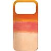 generic Custodia per iPhone 17 Pro Max Arancione Tramonto Astratto Colore Block Design