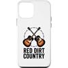 Fans of Red Dirt Music & Lifestyle Custodia per iPhone 12 mini Sollevato su terra rossa, Oklahoma Red Dirt Country per uomini e donne