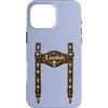 United Labels Custodia per iPhone 16 Pro Max Oktoberfest - Monello con le bretelle