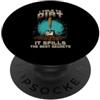 Sunshine Gardening Garden Life Plant Hum I TALK TO DIRT IT SPILLS THE BEST SECRETS PopSockets PopGrip Adesivo