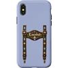 United Labels Custodia per iPhone X/XS Oktoberfest - Monello con le bretelle