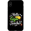 Active Educator Art Custodia per iPhone XS Max Ciao insegnante di palestra Istruttore di educazione fisica