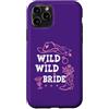 Cowgirl Bachelorette Tumbler Wild Wild B Custodia per iPhone 11 Pro Wild Wild Bride Bachelorette Cowgirl Cute Pink Bridal Cowboy