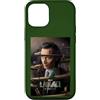 Marvel Custodia per iPhone 13 Marvel Studios Loki Stagione 2 TVA Spiral Ramp Run Poster