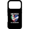 Mexico El Salvador Flag Custodia per iPhone 17 Pro Messico El Salvador