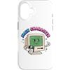 Y2K Main Character Retro Computer Gift Custodia per iPhone 16 Retro Y2K personaggio principale icona con floppy disk