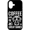 Funny Great Dane And Coffee Design Custodia per iPhone 17 Caffè E Alani Divertente Alano