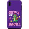 S9Shop Back To School Dragon Lover Custodia per iPhone XS Max Indovina chi torna a scuola drago studente insegnante benvenuto