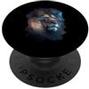 PM-Artistic Il mistico forte re del deserto e della natura PopSockets PopGrip Adesivo