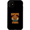 Potato Costume Custodia per iPhone 11 Cibo a base di patate Power Strength Fitness