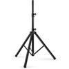 Pyle Supporto Altoparlanti, Stativi per Casse Acustiche, Stativi Casse Audio Treppiede Pieghevole, Altezza Regolabile Fino a 177,8 cm, Inserimento Compatibile 3,5 cm