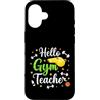 Active Educator Art Custodia per iPhone 16 Ciao insegnante di palestra Istruttore di educazione fisica