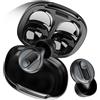 VEKJ Tappi Orecchie Dormire con con 2 Livelli Regolabili, 17-35dB Tappi per Orecchie Nero Profondo